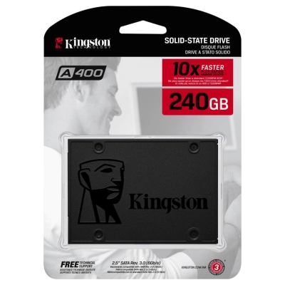 Kingston 240GB SSD A400 SATA3 6.4cm