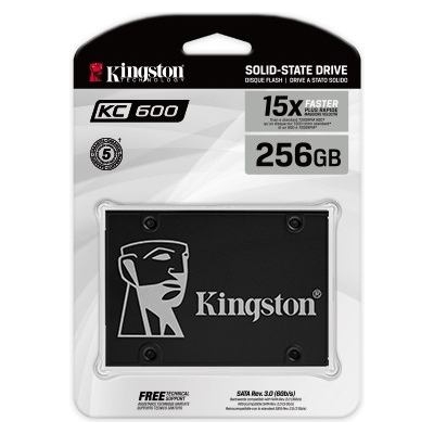 Kingston 256GB SSD KC600 SATA3 2.5inch