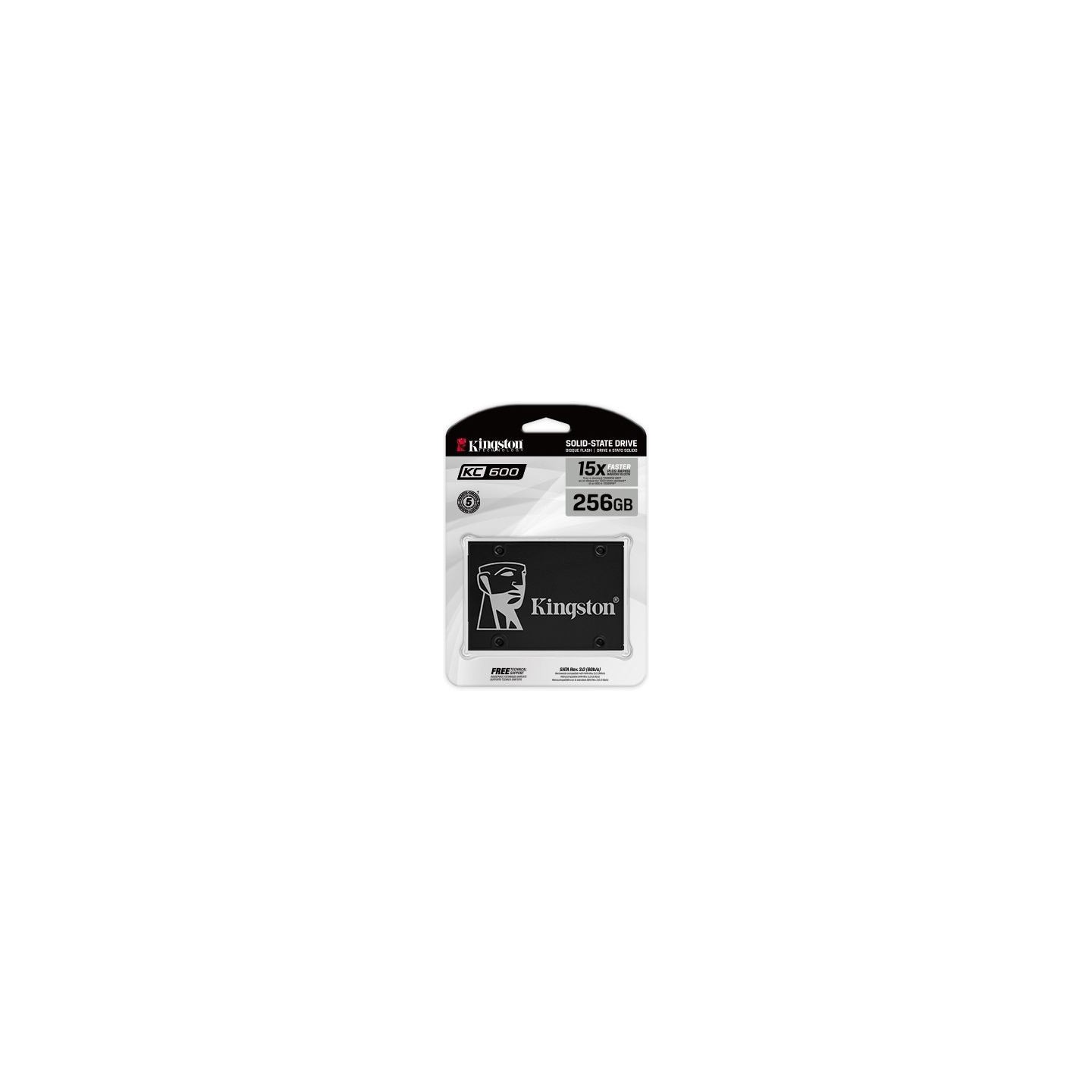 Kingston 256GB SSD KC600 SATA3 2.5inch