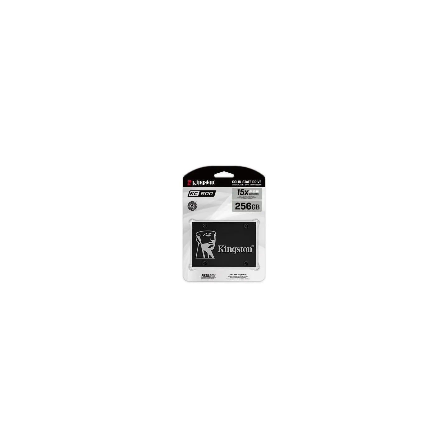 Kingston 256GB SSD KC600 SATA3 2.5inch