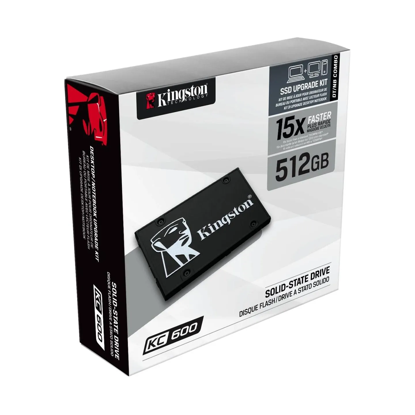 Kingston 512GB SSD KC600 SATA3 2.5inch