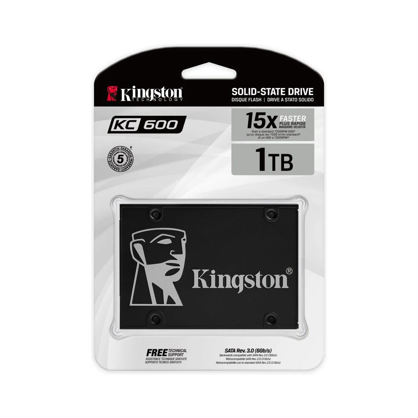 Kingston 1024GB SSD KC600 SATA3 2.5inch