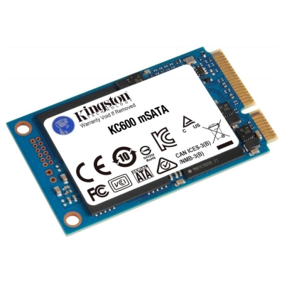 Kingston KC600 512GB SATA3 mSATA SSD