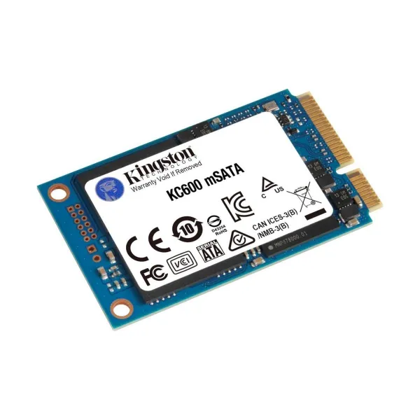 Kingston KC600 512GB SATA3 mSATA SSD