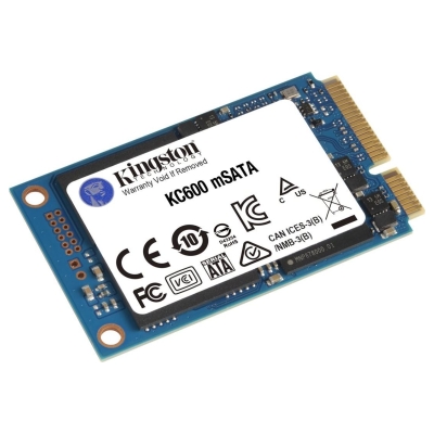 Kingston KC600 512GB SATA3 mSATA SSD