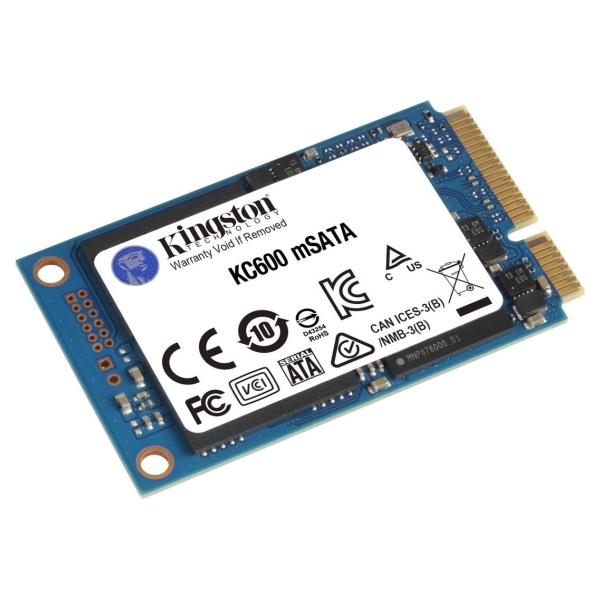 Kingston KC600 512GB SATA3 mSATA SSD