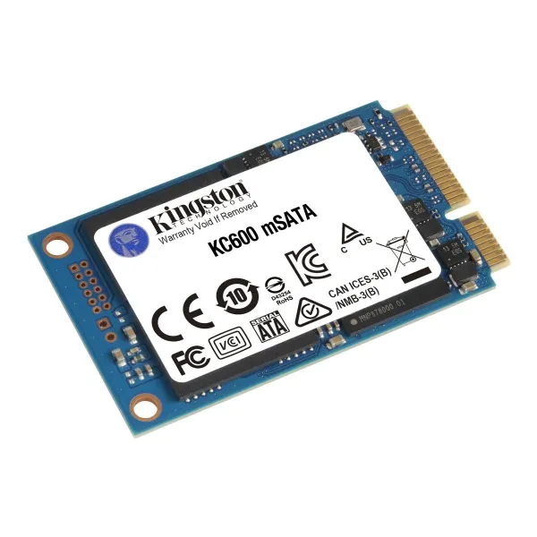 Kingston KC600 512GB SATA3 mSATA SSD