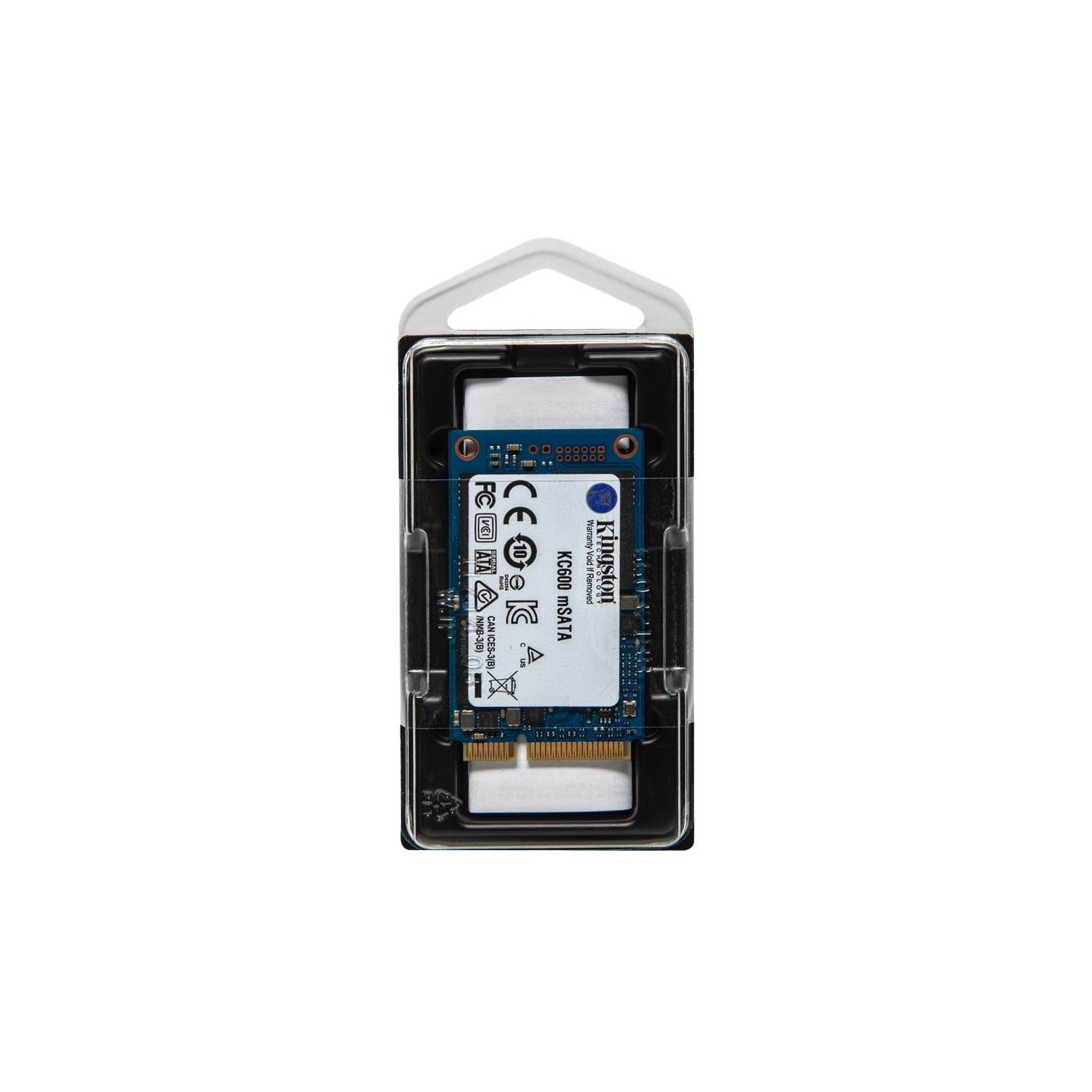 Kingston KC600 512GB SATA3 mSATA SSD