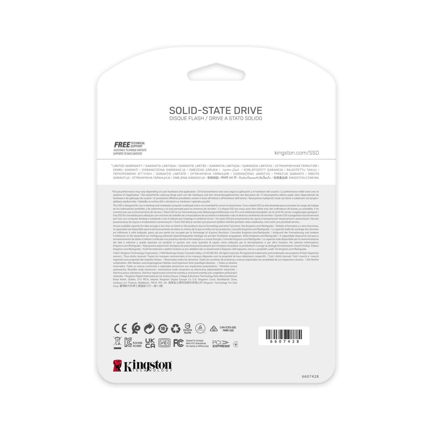 Kingston KC3000 2048GB M.2 PCIe