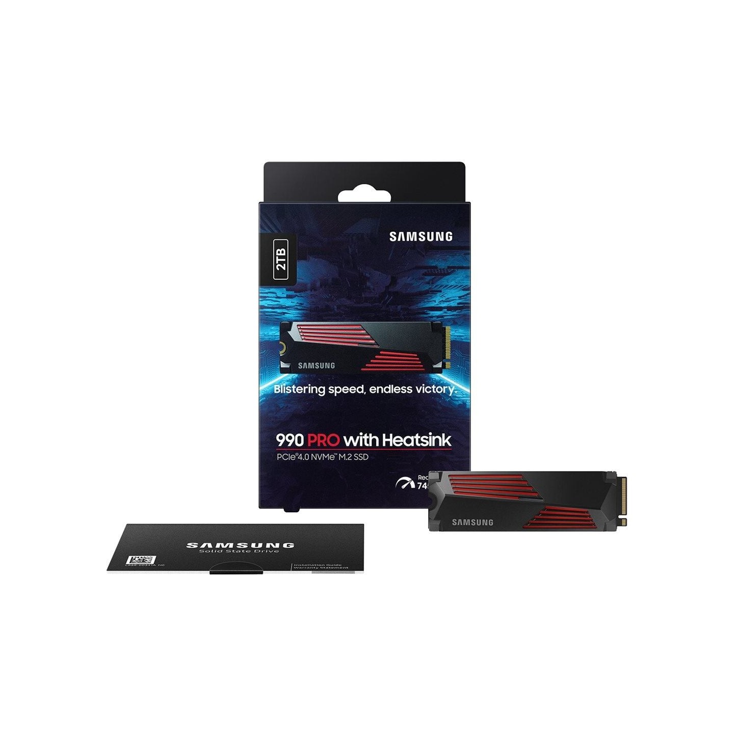 Samsung SSD 990 PRO Heatsink 2TB M2 NVMe