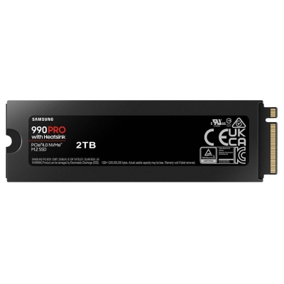 Samsung SSD 990 PRO Heatsink 2TB M2 NVMe