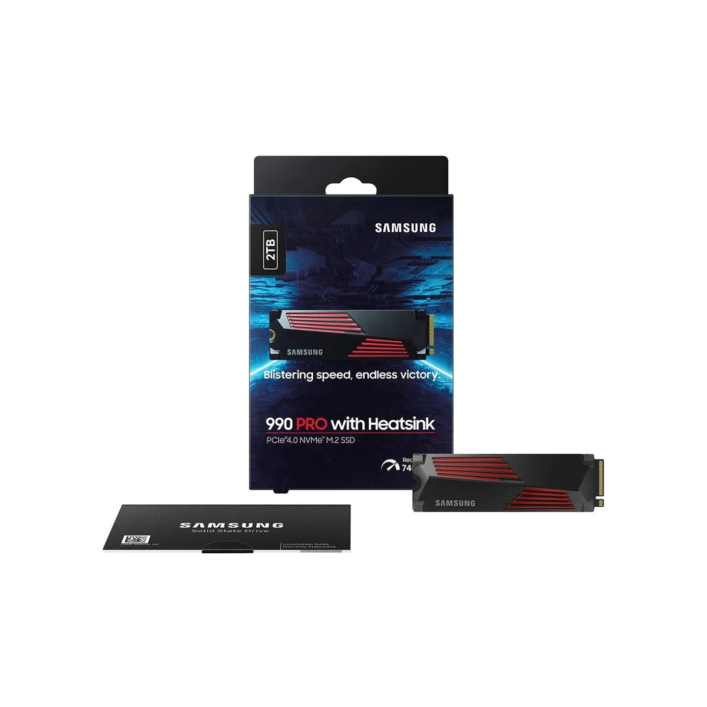 Samsung SSD 990 PRO Heatsink 2TB M2 NVMe
