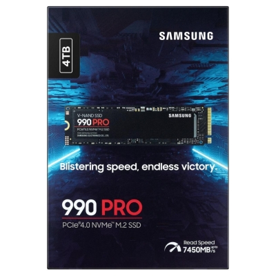 Samsung SSD 990 PRO 4TB M.2 NVMe PCIe