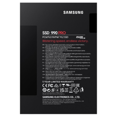 Samsung SSD 990 PRO 4TB M.2 NVMe PCIe