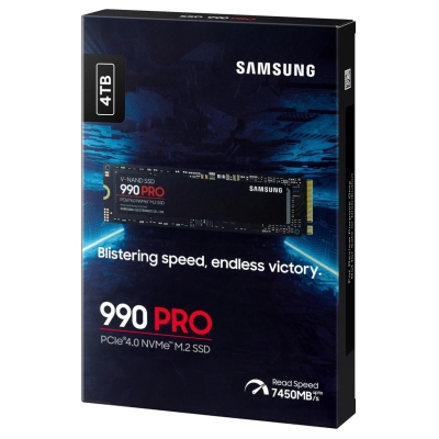 Samsung SSD 990 PRO 4TB M.2 NVMe PCIe