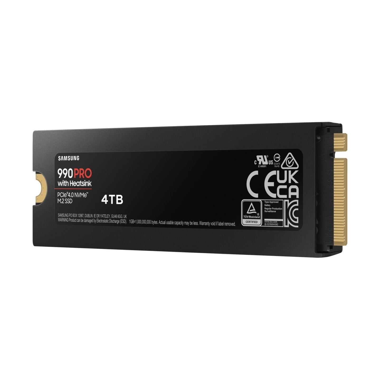 Samsung Retail SSD 990 PRO Heatsink 4TB