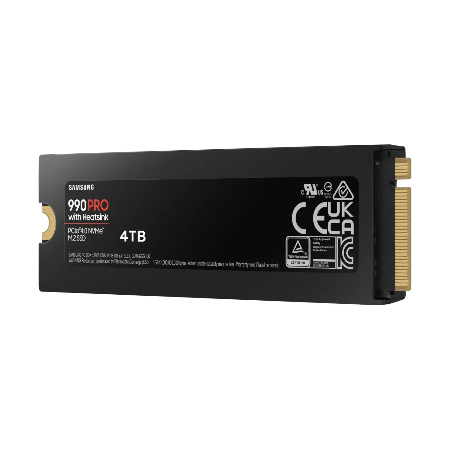 Samsung Retail SSD 990 PRO Heatsink 4TB