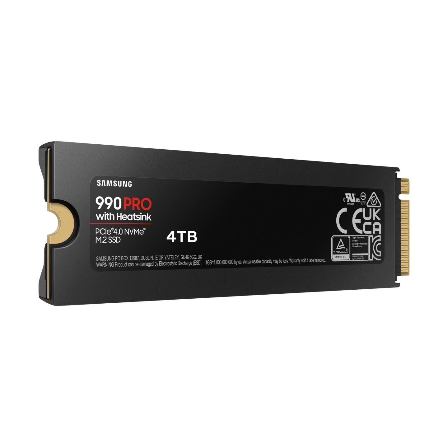 Samsung Retail SSD 990 PRO Heatsink 4TB