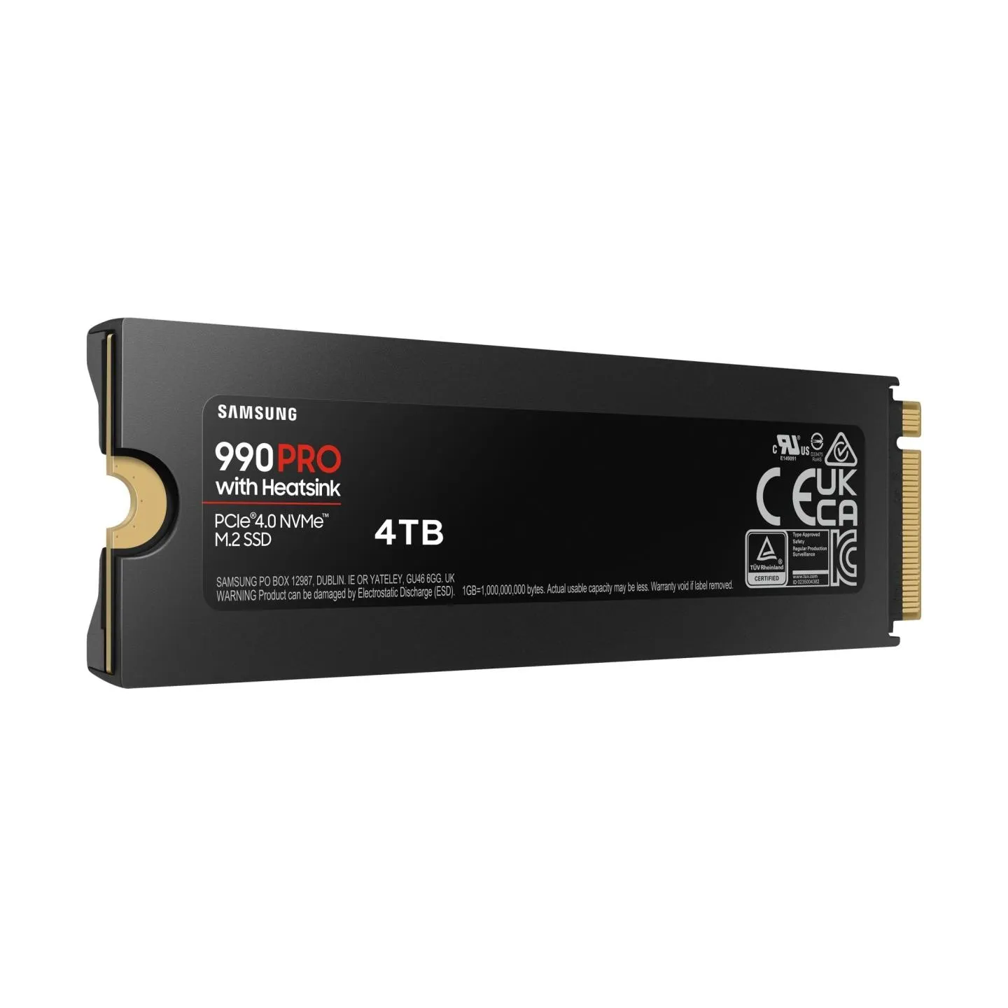 Samsung Retail SSD 990 PRO Heatsink 4TB