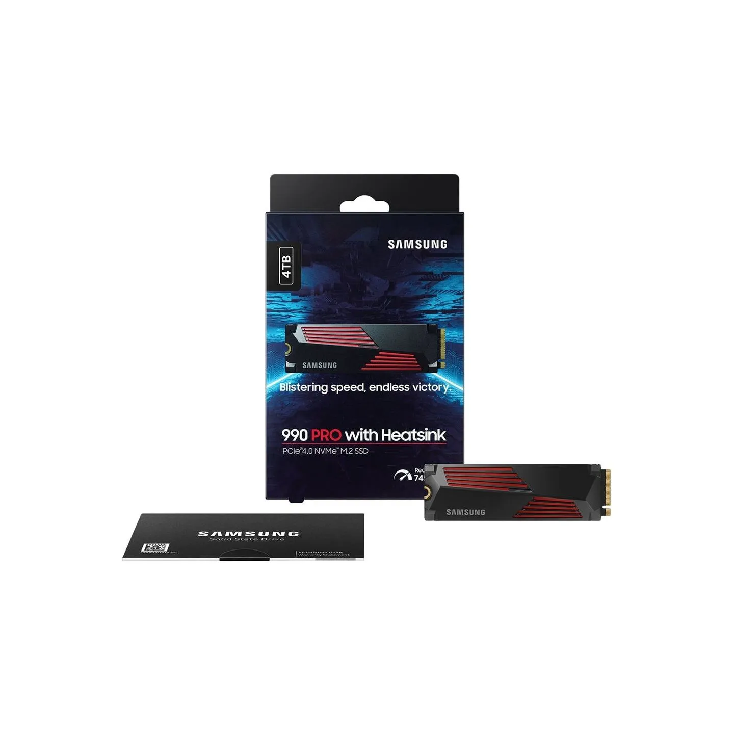 Samsung SSD 990 PRO Heatsink 4TB M2 NVMe