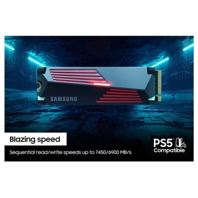 Samsung SSD 990 PRO Heatsink 4TB M2 NVMe