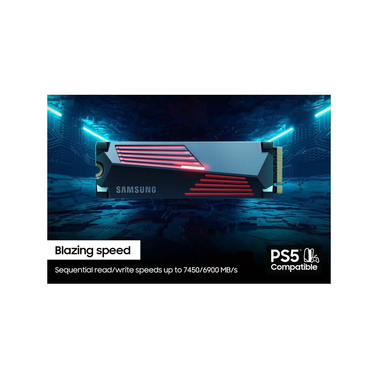 Samsung SSD 990 PRO Heatsink 4TB M2 NVMe
