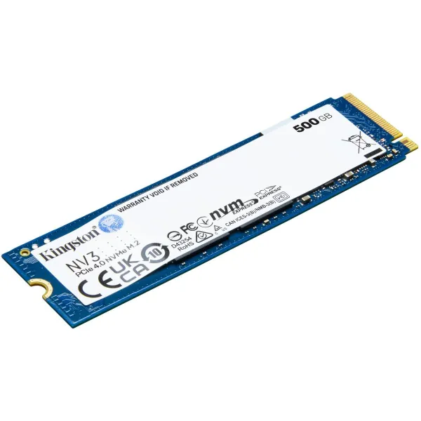 Kingston 500GB NV3 M.2 2280 PCIe 4.0 SSD
