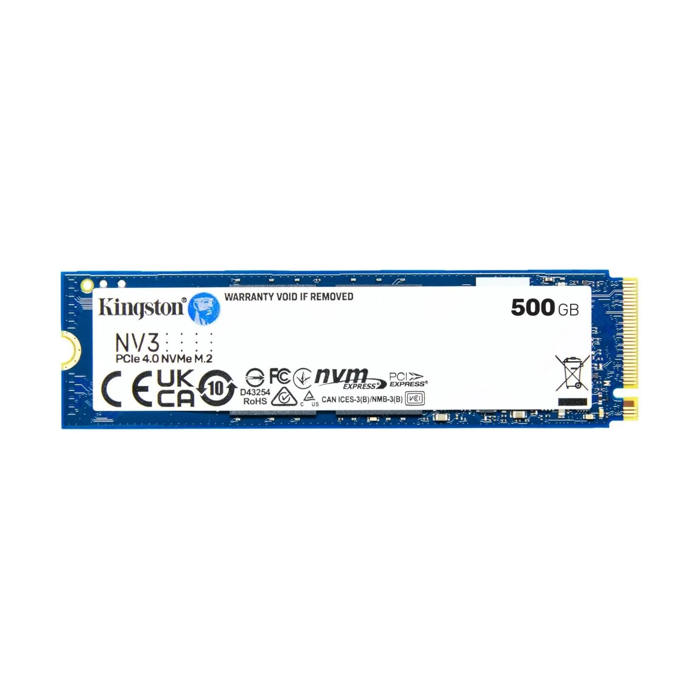 Kingston 500GB NV3 M.2 2280 PCIe 4.0 SSD