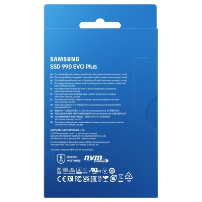 Samsung SSD 990 EVO Plus 1TB M.2 NVMe