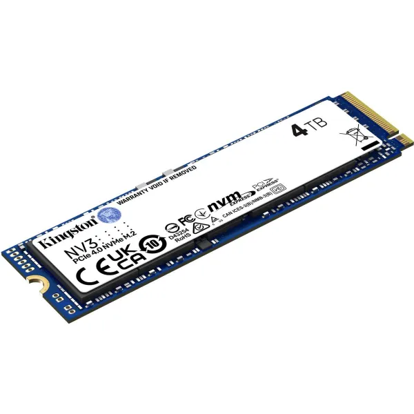 Kingston 4TB NV3 M.2 2280 NVMe SSD