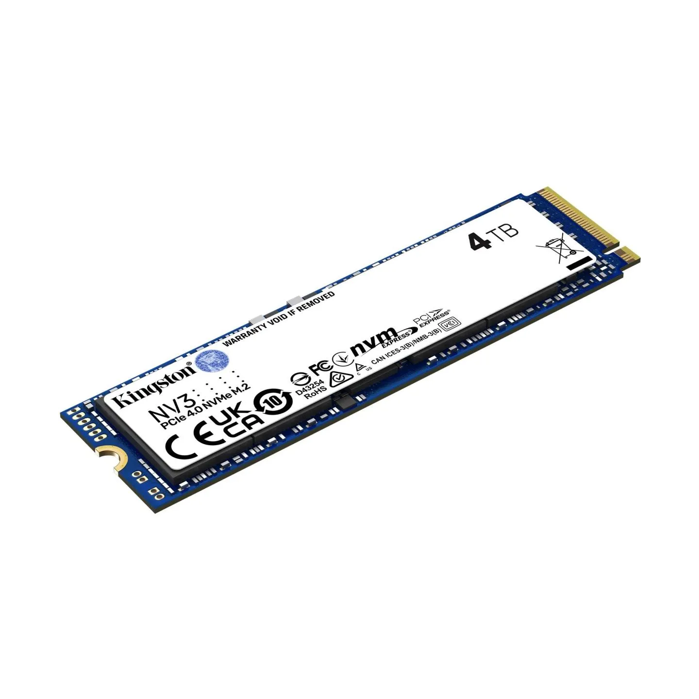 Kingston 4TB NV3 M.2 2280 NVMe SSD