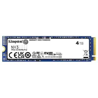 Kingston 4TB NV3 M.2 2280 NVMe SSD