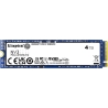 Kingston SSD | NV3 | 4000 GB | SSD form factor M.2 2280 | Solid-state drive interface PCIe 4.0 x4 NVMe | Read speed 6000 MB/s | 