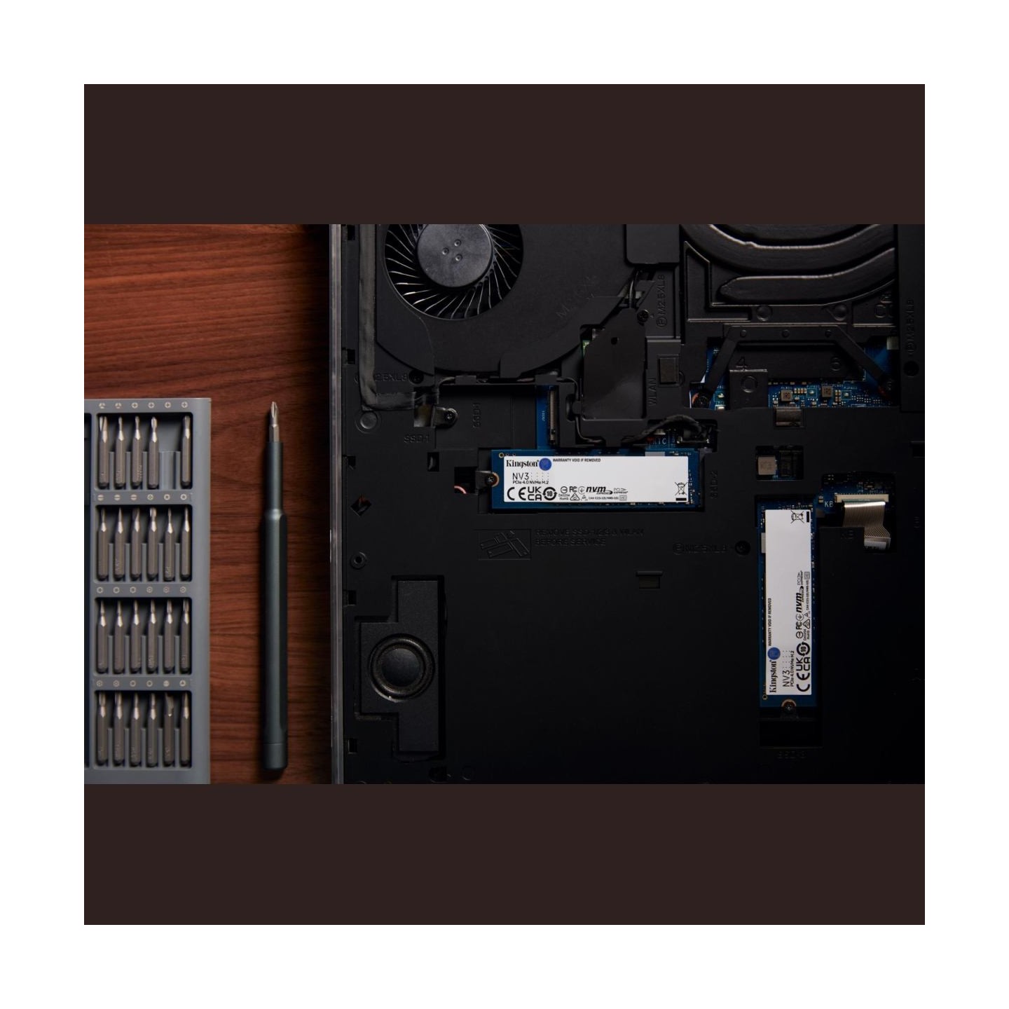 Kingston SSD | NV3 | 4000 GB | SSD form factor M.2 2280 | Solid-state drive interface PCIe 4.0 x4 NVMe | Read speed 6000 MB/s | 
