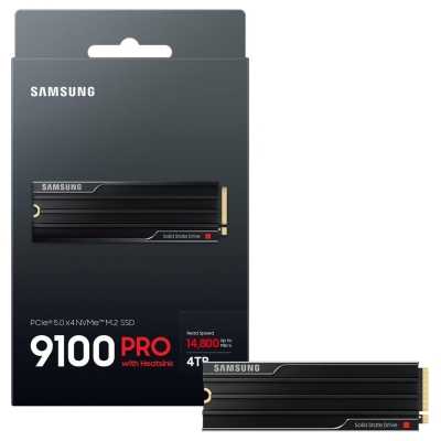 Samsung 9100 PRO SSD Heatsink 4TB M.2