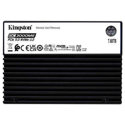 Kingston 7.68TB DC3000ME U.2 PCIe SSD