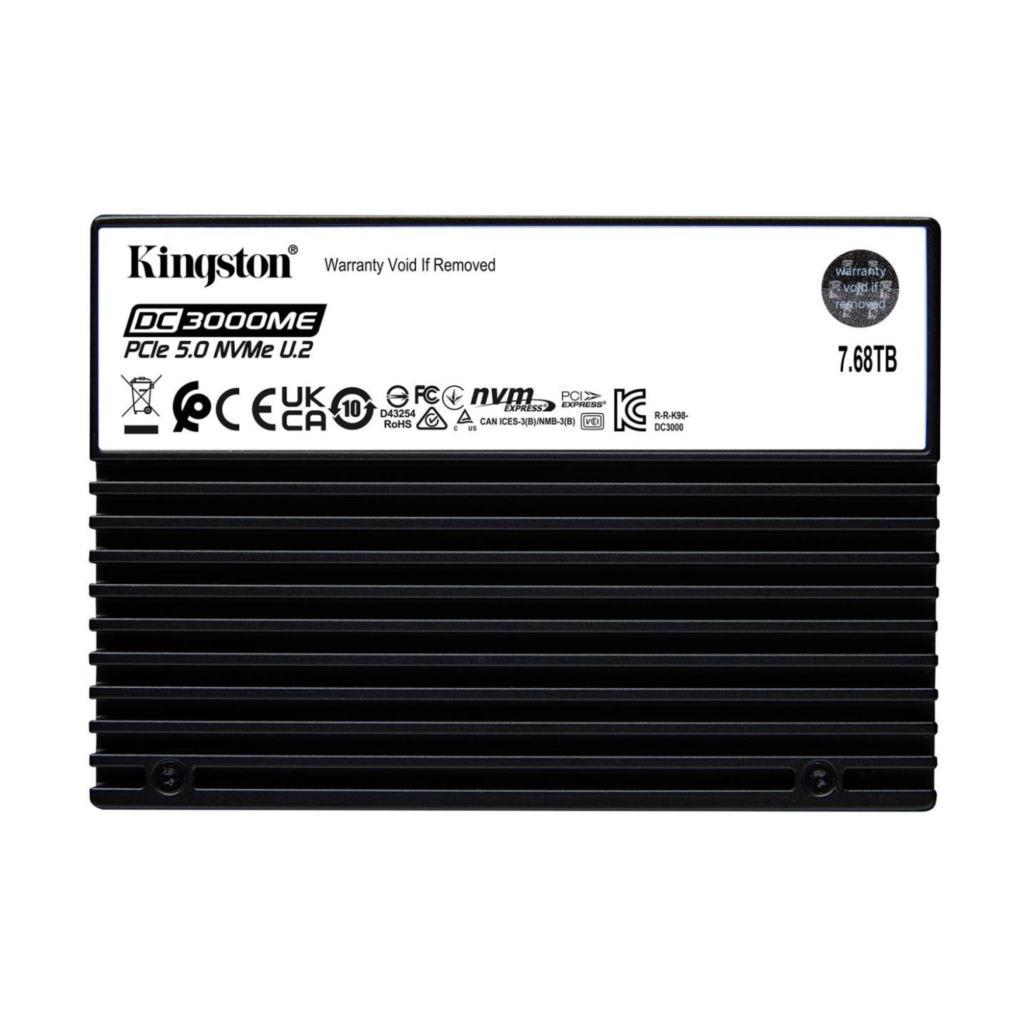Kingston 7.68TB DC3000ME U.2 PCIe SSD
