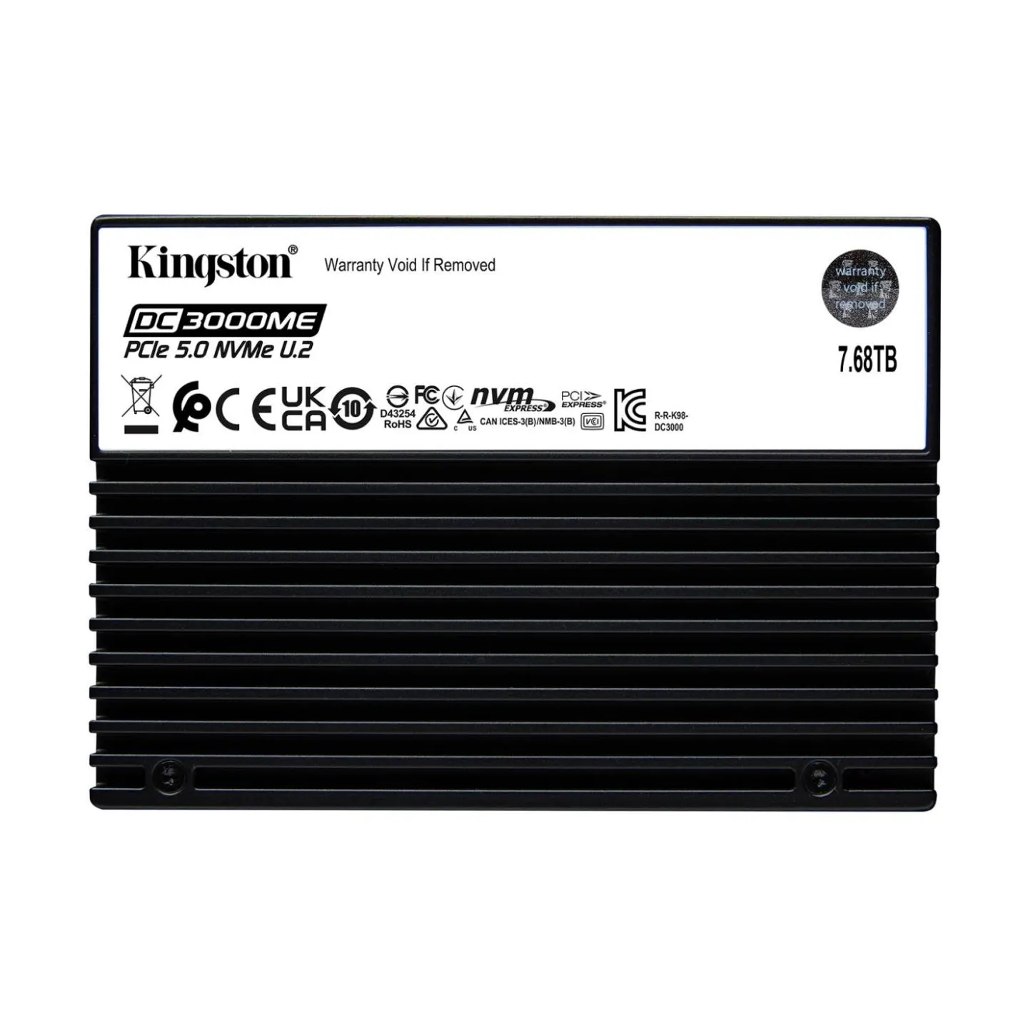 Kingston 7.68TB DC3000ME U.2 PCIe SSD