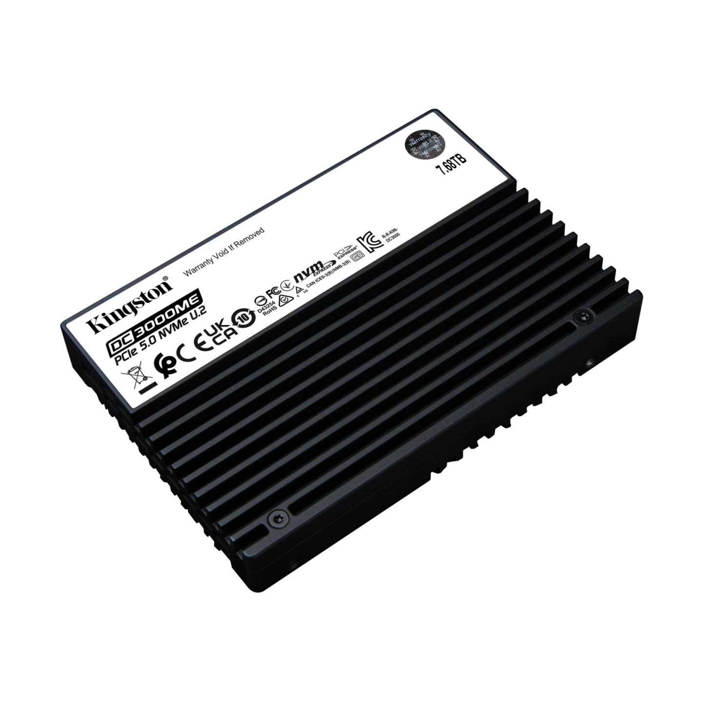Kingston 7.68TB DC3000ME U.2 PCIe SSD