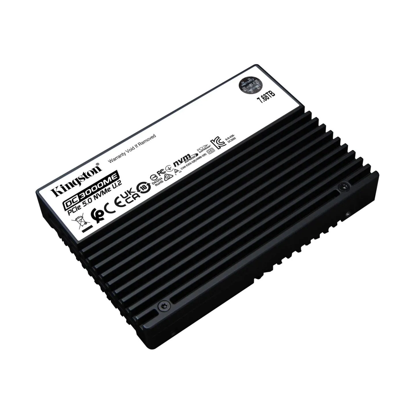 Kingston 7.68TB DC3000ME U.2 PCIe SSD