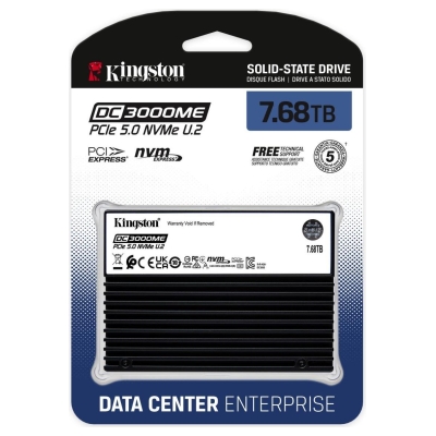 Kingston 7.68TB DC3000ME U.2 PCIe SSD