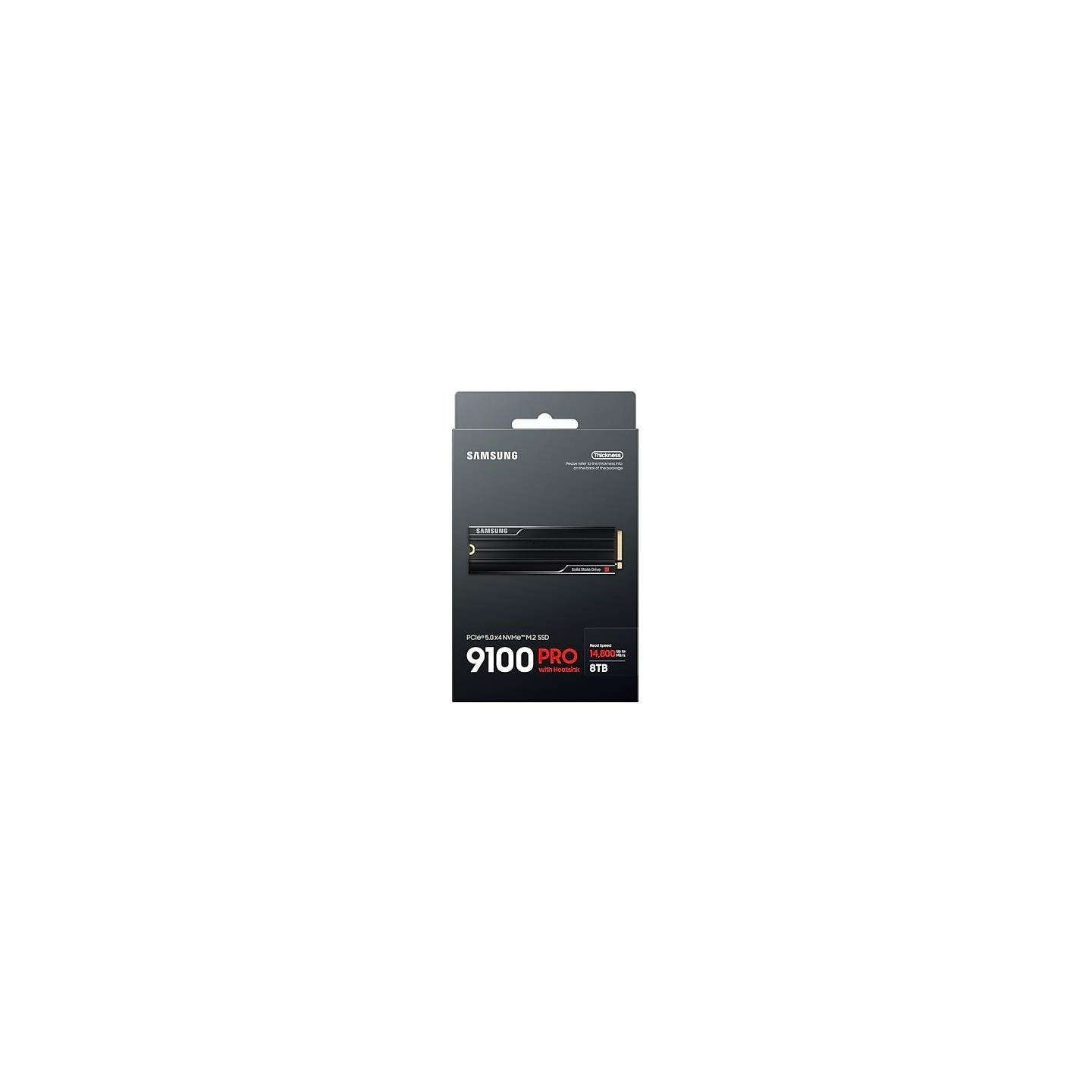 Samsung 9100 PRO SSD Heatsink 8TB M.2