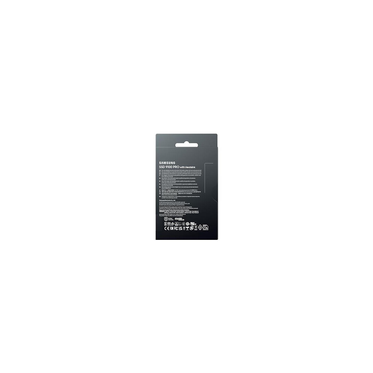Samsung 9100 PRO SSD Heatsink 8TB M.2