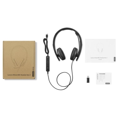Lenovo Wired ANC Headset Gen 2 Teams