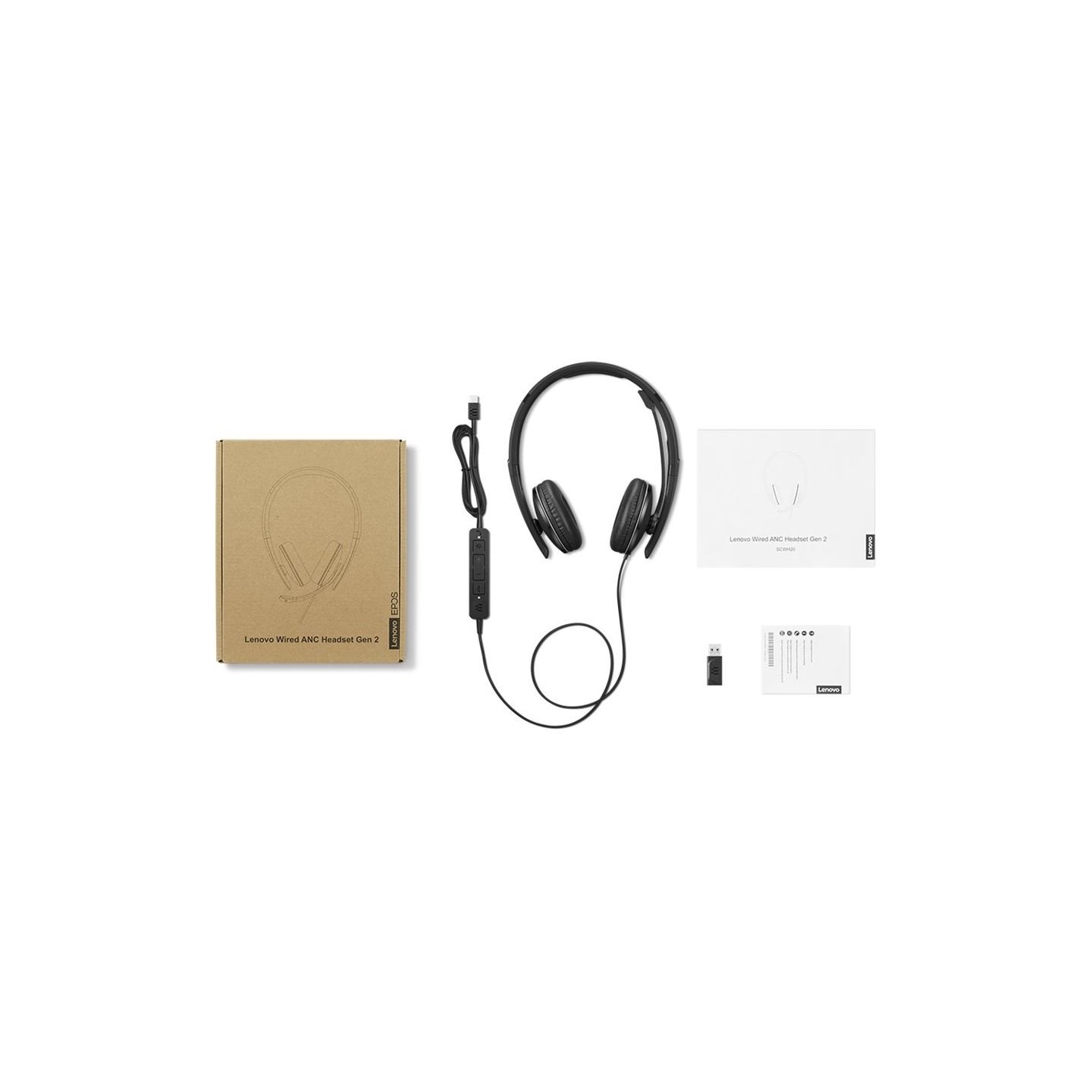 Lenovo Wired ANC Headset Gen 2 Teams