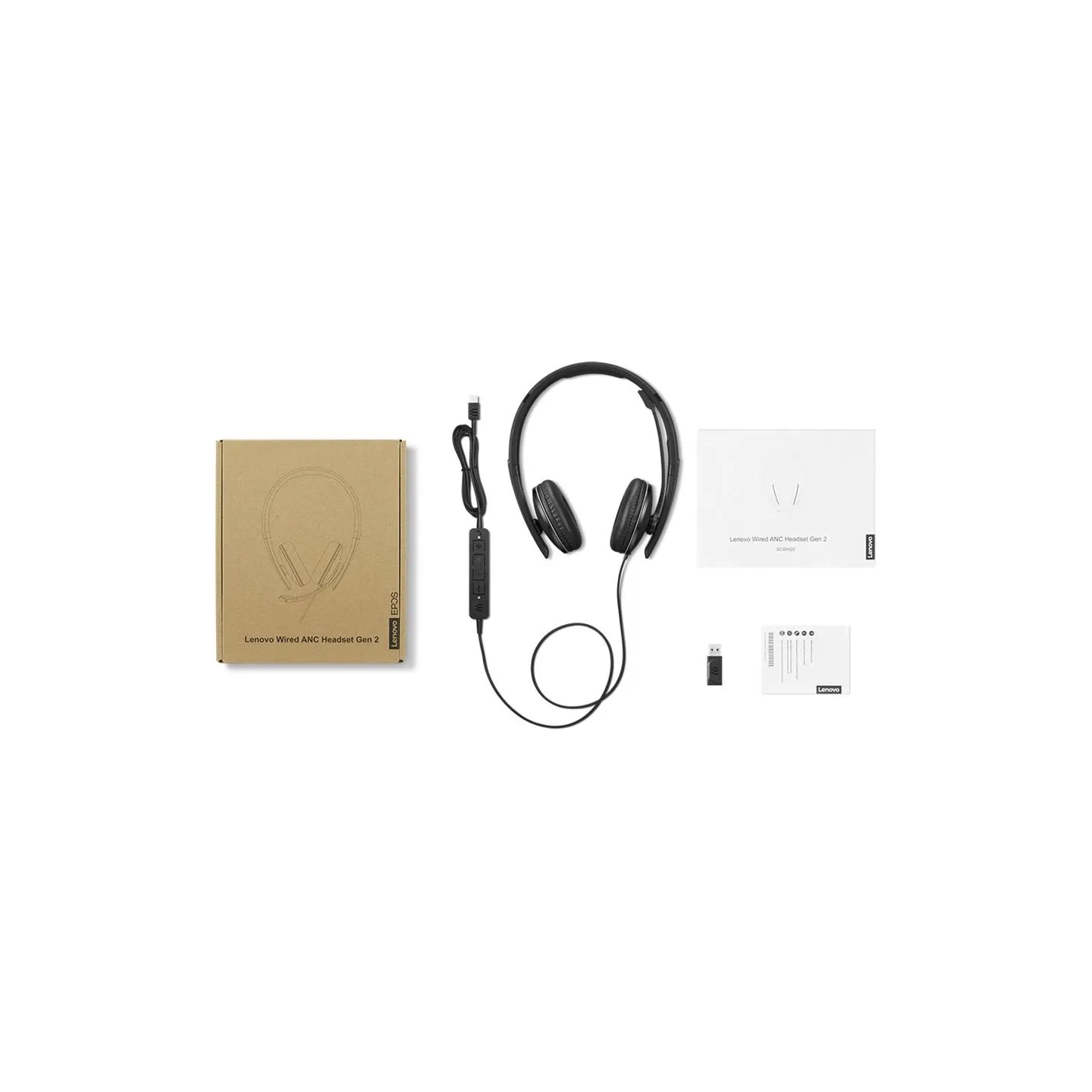 Lenovo Wired ANC Headset Gen 2 Teams