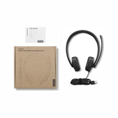 Lenovo USB-A Wired Stereo Headset Gen 2