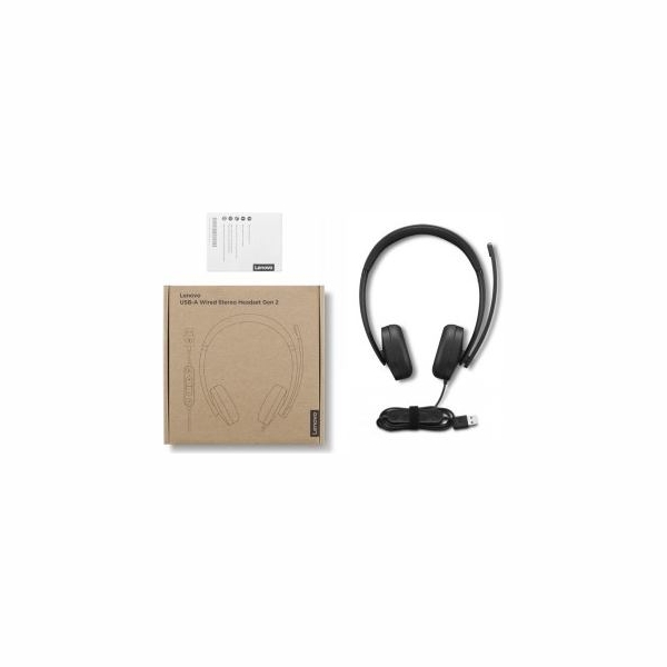 Lenovo USB-A Wired Stereo Headset Gen 2