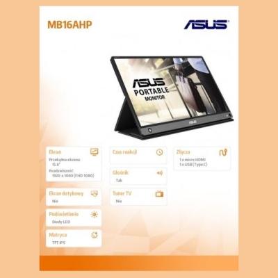 Asus MB16AHP 15.6inch Portable monitor
