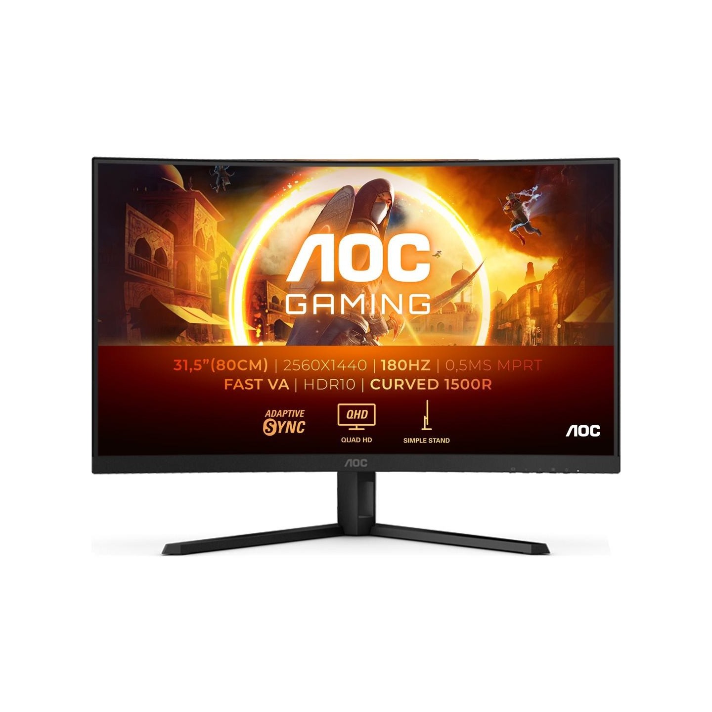 AOC CQ32G4VE 31.5inch IPS monitor